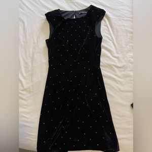 Zara mini black dress
